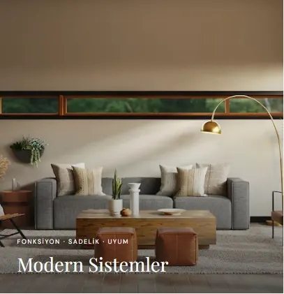 Modern perde sistemleri koleksiyon görseli